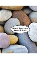 Low Vision Blood Pressure Record Book