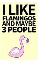 I Like Flamingos And Maybe 3 People