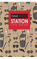 Ham Radio Station Log Book: Amateur Radio Books, Ham Radio Log, Amateur Radio Operator Log, Ham Radio Log Sheet, Cute Barbershop Cover(85 Ham Radio Station Log Book)