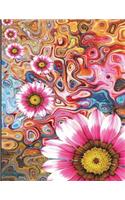 Cornell Notes XL Notebook: 8.5x11, 250 page, Extra Large Cornell Notebook: Cornell Notebook - Cornell Note Taking System - Abstract Art Cover Design