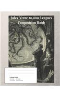 Jules Verne 20,000 Leagues Composition Books