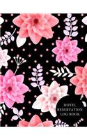 Hotel Reservation Log Book: Hotel Reservations Organizer- Guest House Booking Record Registry -Room Reservations Log Book -B&B Guest Notebook Template- Beach Guest Management S