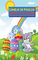 Libro para colorear del Conejo de Pascua