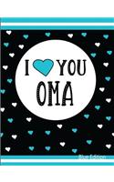 I Love You Oma Blue Edition