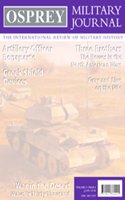 Osprey Military Journal Issue 2/5: The International Review of Military History: Vol 2 No 5