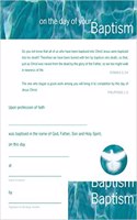Adult Baptism Certificates (pack of 10)
