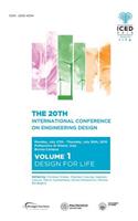 Proceedings of the 20th International Conference on Engineering Design (ICED 15) Volume 1