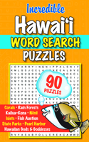 Incredible Hawaii Word Search Puzzles