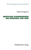 Rechtliche Konsequenzen Des Einsatzes Von ISDN