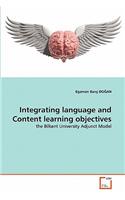 Integrating language and Content learning objectives