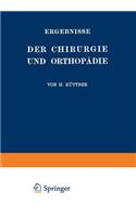 Ergebnisse Der Chirurgie Und Orthopädie