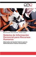 Sistema de Informacion Gerencial Para Recursos Humanos