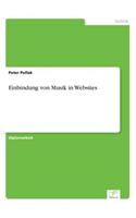 Einbindung von Musik in Websites