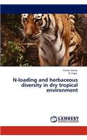 N-Loading and Herbaceous Diversity in Dry Tropical Environment