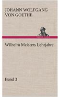 Wilhelm Meisters Lehrjahre - Band 3: (German)