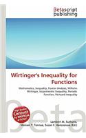 Wirtinger's Inequality for Functions: (English)
