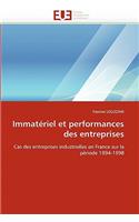 Immat�riel Et Performances Des Entreprises