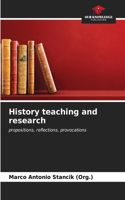 History teaching and research