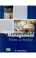 Operation Management: Theory and Practice