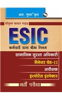 Esic - Insurance Inspector/Managers Etc. Guide