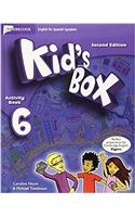 Kid's Box for Spanish Speakers Level 6 Activity Book with CD ROM and My Home Booklet