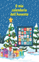 Il mio calendario dell'Avvento: Calendario dell'Avvento da compilare e colorare giorno per giorno - Per adulti e ragazzi (+12 anni)