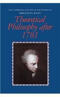 Theoretical Philosophy After 1781