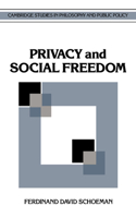 Privacy and Social Freedom