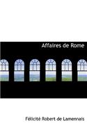 Affaires de Rome