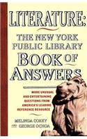 Literature: New York Public Library Book of Answers: The New York Public Library Book of Answers