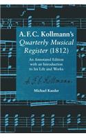 A.F.C. Kollmann's Quarterly Musical Register (1812)