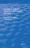 Literature Of Analytical Chemistry