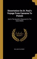 Dissertation On St. Paul's Voyage From Caesarea To Puteoli