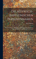Assyrisch-babylonischen Personennamen; Der Form Quttulu, Mit Besonderer Berücksichtigung Der Wörter Für Körperfehler; Eine Lexikalische Untersuchung