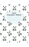 Panda Composition Notebook