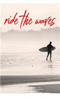Ride the Waves: Surfing Logbook (Personalized Gift for Surfer)