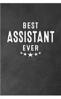 Best Assistant Ever: Blank Lined Journal Notebook Appreciation Gift