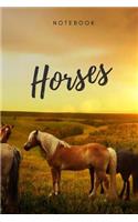 Horses notebook