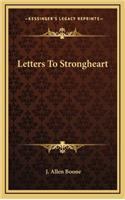 Letters To Strongheart