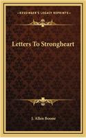 Letters To Strongheart