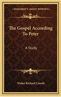 The Gospel According to Peter