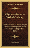 Allgemeine Deutsche Wechsel-Ordnung