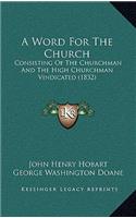 Word For The Church
