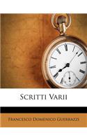 Scritti Varii