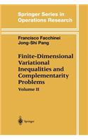 Finite-Dimensional Variational Inequalities and Complementarity Problems