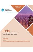 HT 14 25th Annual ACM Conference on Hypertext and Social Media: (English)