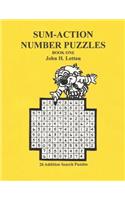 Sum Action Number Puzzles-Book 1