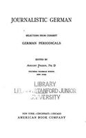 Journalistic German, Selections from current German Periodicals