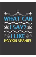 What Can I Say? I Like Boykin Spaniel