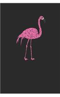 Flamingo Mosaic: Dotted Bullet Notebook (6" x 9" - 120 pages) Animal Mosaic Themed Notebook for Daily Journal, Diary, Gift